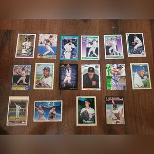 16 Vintage Detroit Tigers Baseball Trading Card Collection